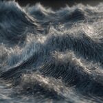 Lydhealing symboliseret ved lydfrekvenser der ligner bølgeskvulp