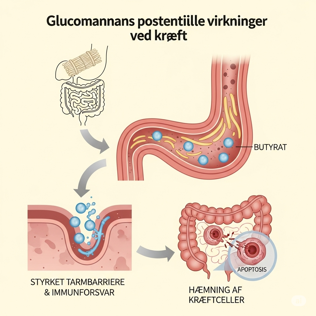 Glucomannan symboliseret ved planche der viser tarms påvirkning ved indtag af glucomannan. hudfarvede tegninger. hvid baggrund.