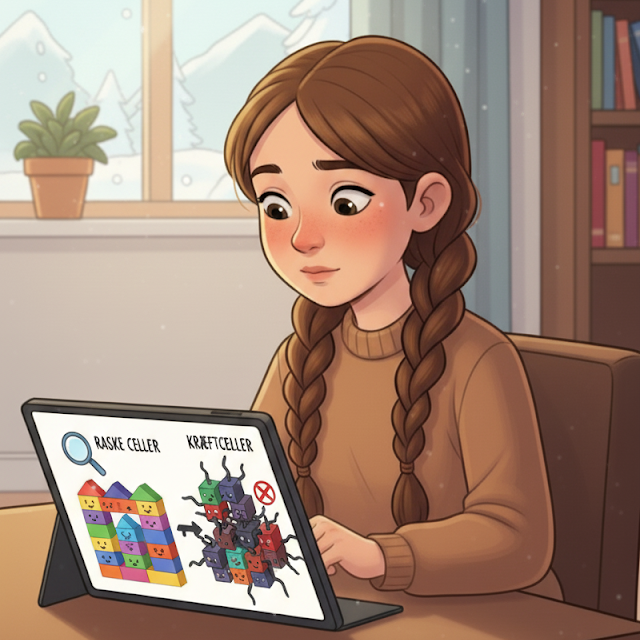 Min mor har kræft – Samtalebog for børn 7-12 år med kræftramt forælder. Informationsbog. Børnebog om kræft. Højtlæsning bog kræft børn. Bøger om børnekræft. Forklar kræft til børn bog.