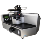 Histologisk undersøgelse symboliseret ved et elektronmikroskop.