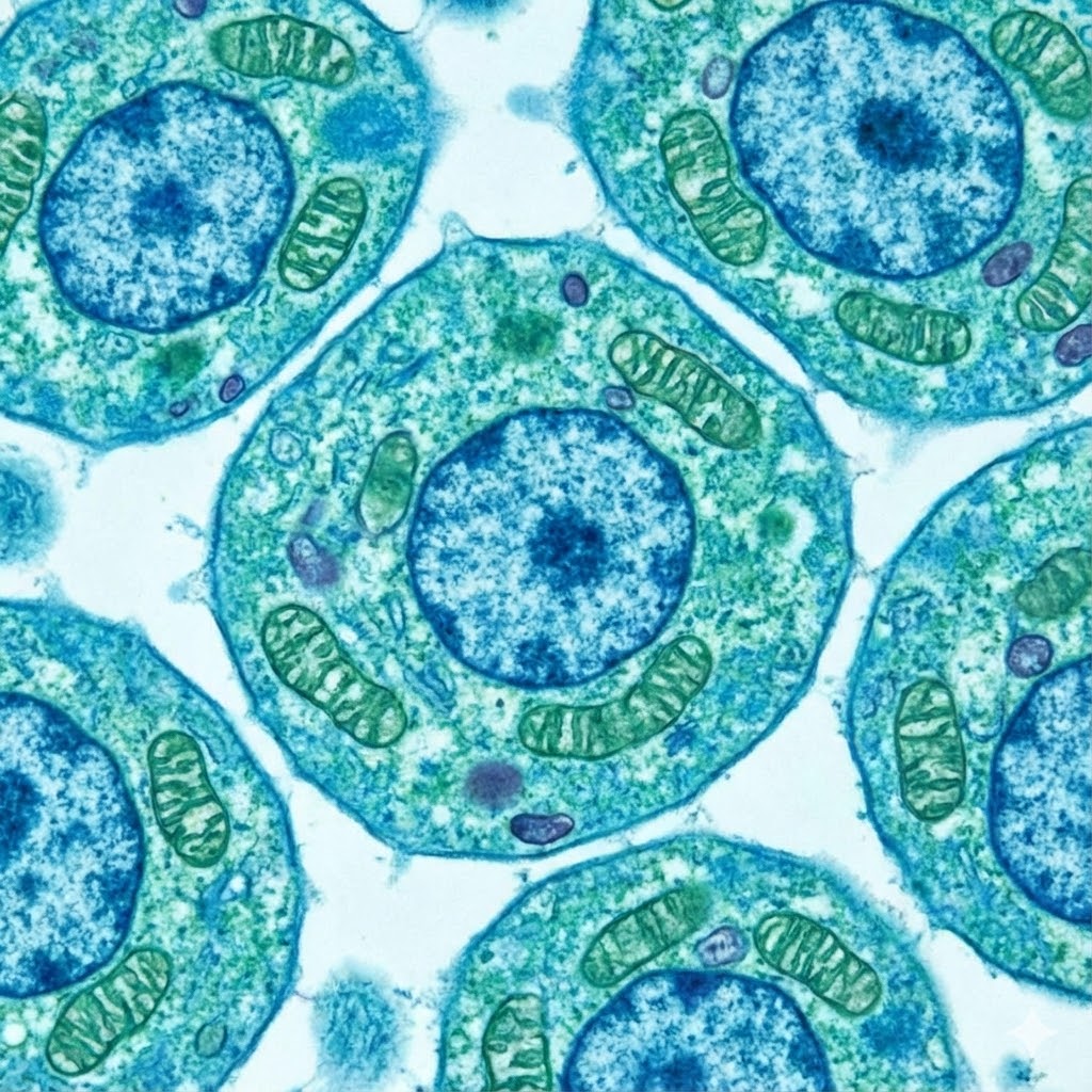 Burt Berkson Protokol symboliseret ved nogle blå celler.