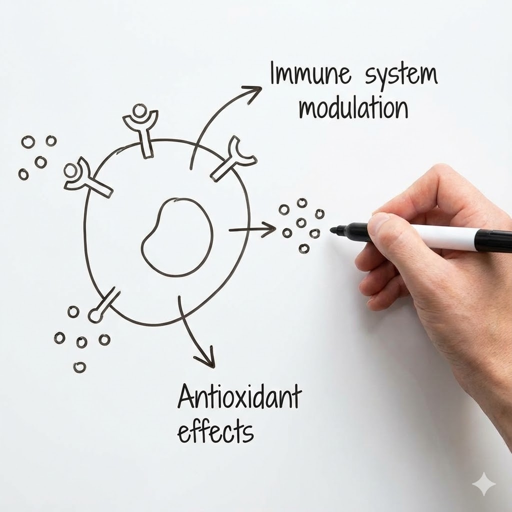Burt Berkson Protokol symboliseret ved tegning af mekanismen.