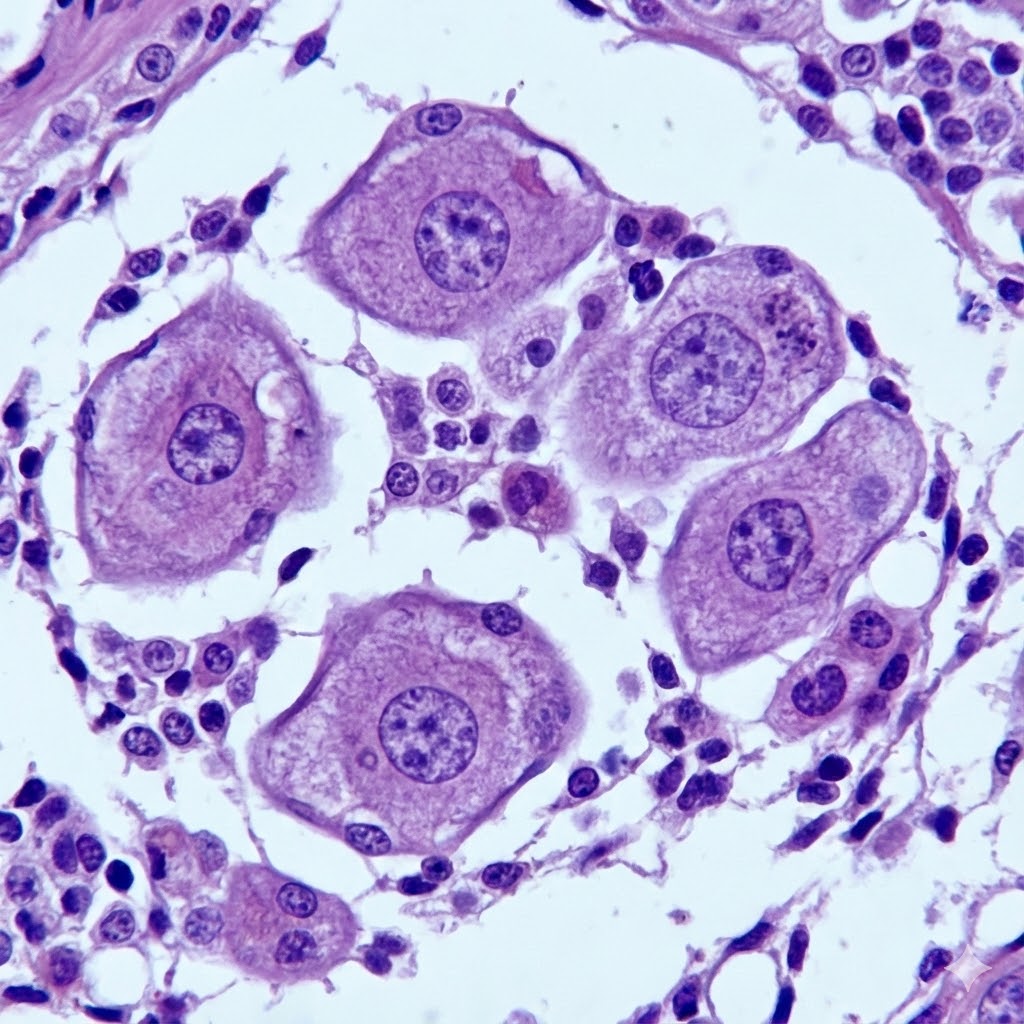 The Gonzalez Protocol symboliseret ved nogle lilla celler.