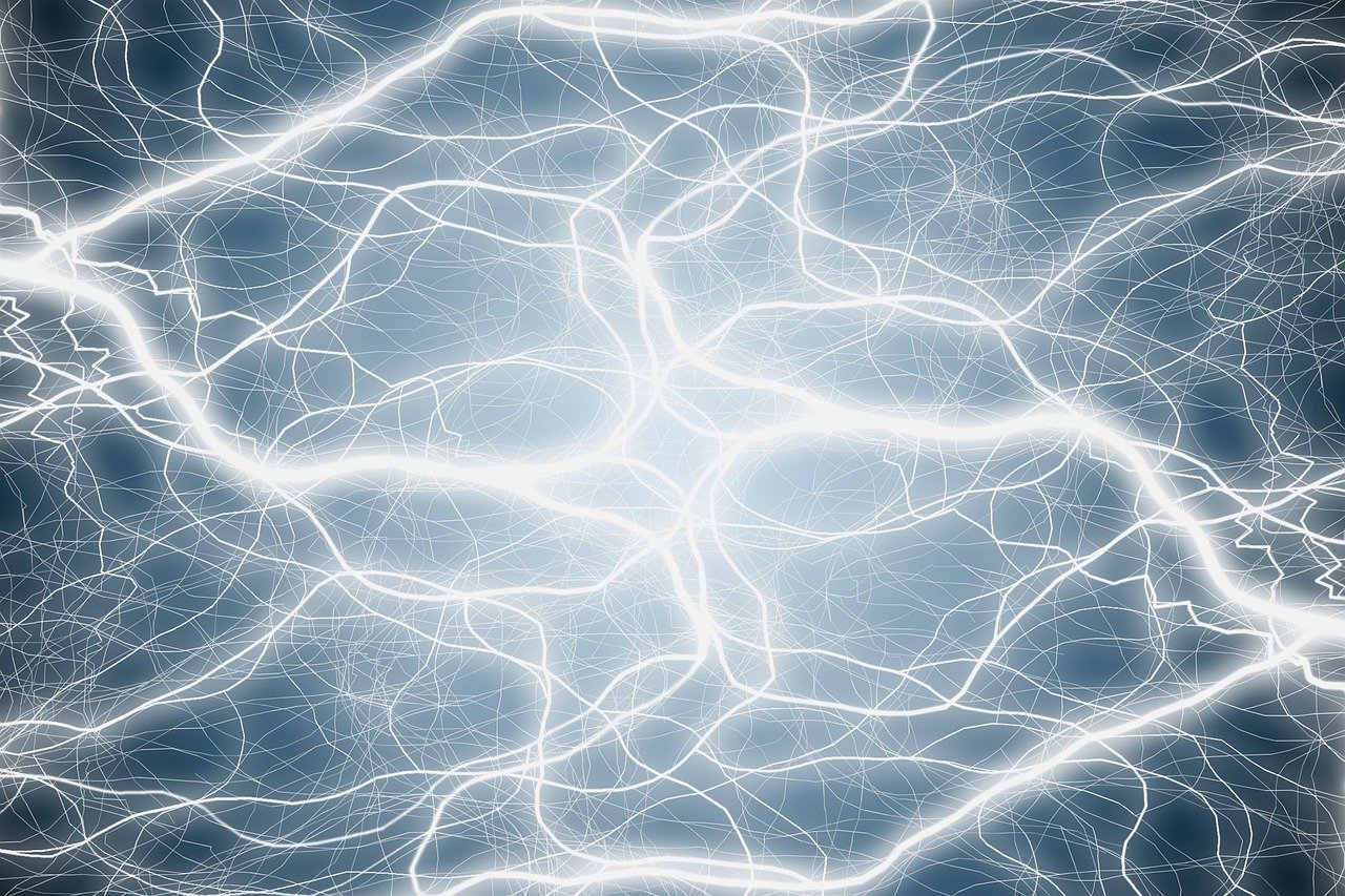 Hjernemetastaser og blod-hjerne-barrieren symboliseret ved lyse netværk af streger og kanaler.