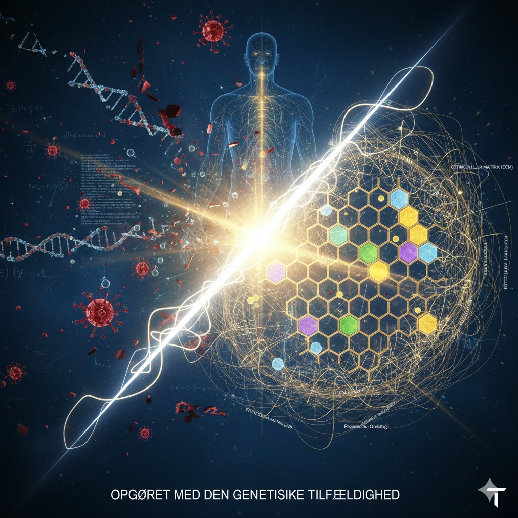 TINAP symboliseret ved et billede med kuber i nedre højre halvdel og celler og dna-strenge i øvre venster. Mørkeblå baggrund.