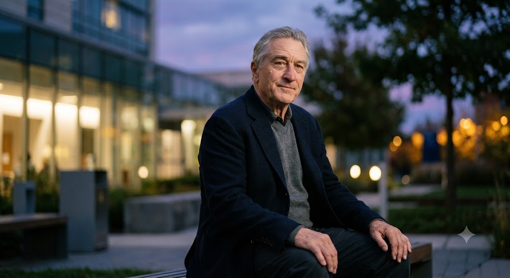 Kendtes valg - Robert de Niro - portræt i s/h